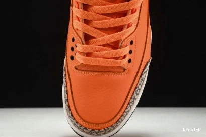 3 RETRO JORDAN "ORANGE" AIR CT8532-801 1018
